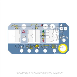 STICKER CONTROL BOX HA16/18SPX