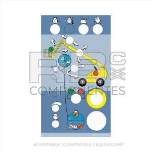 COMPATIBLE DECAL REF HL307P217590