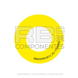 DECAL YELLOW FOR EMERGENCY STOP AD/CO/EQ JL