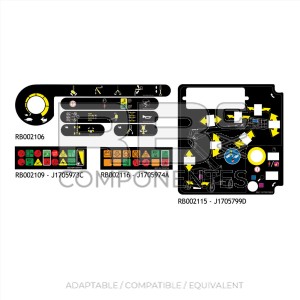 COMPLETE DECALS KIT FOR JL PLATFORMS 1250 AJP.
