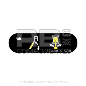 FUNCTION DECALS - UPPER BOX (INCLUDED IN PACKS OF