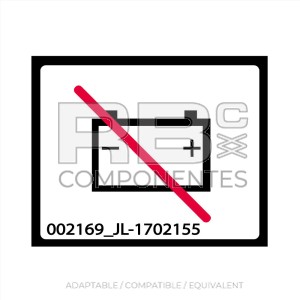 BATTERY DISCONNECT DECAL FOR JLG.