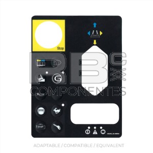 FUNCTION DECAL FOR ELECTRIC SCISSORS.
