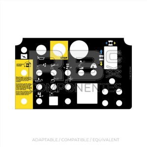 UPPER CONTROLS DECAL AD/CO/EQ GE 72081GT