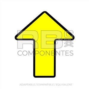 DECAL YELLOW ARROW AD/CO/EQ GE 27205