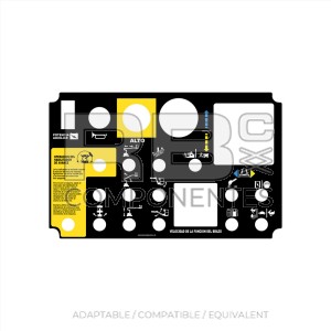 DECAL COMPATIBLE WITH GE 65054SP