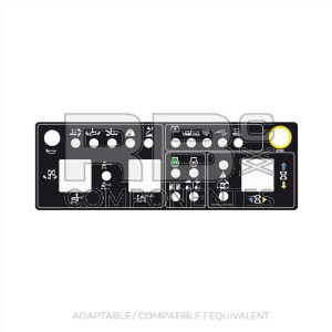 SUP CONTROL BOX DECAL COMPATIBLE GE 214933GT