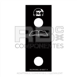 COMPATIBLE DECAL GE-82611