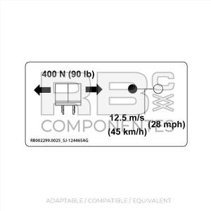 DECAL WIND SPEED AD/CO/EQ SJ 124465