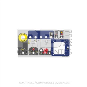 UPP CONTROL BOX DECAL AD/CO/EQ MAN 679972