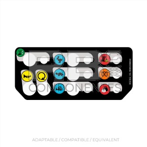 SUP CONTROL BOX DECAL HL COMP DX