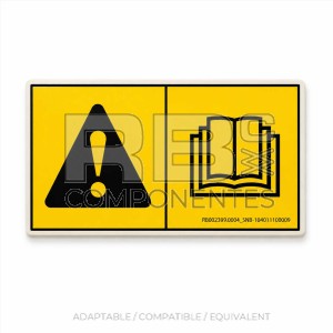 ADH. SNB 104011100009 LEER MANUAL 150x75mm