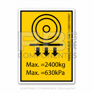 ADH. SNB 115003103007 CARGA MAX 2400KG 50x70mm