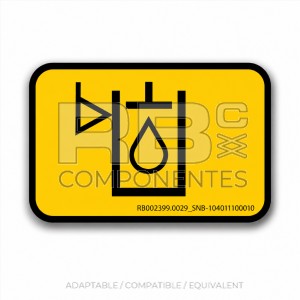 ADH. SNB 104011100010 NIVEL ACEITE ALTO 40x25mm
