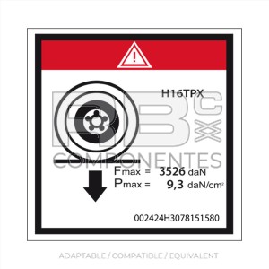 ADH. COMPATIBLE CON LA REF HL  3078151580