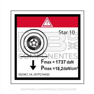 ADH. COMPATIBLE CON LA REF HL  307P21643B