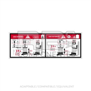ADH. COMPATIBLE CON LA REF HL  307814560A