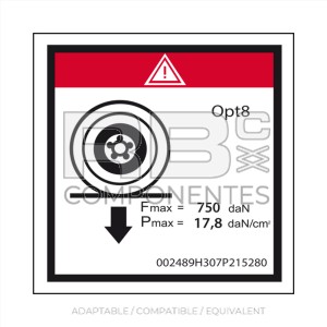 DECAL LOAD ON WHEEL FOR OPTIMUM 8