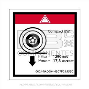 DECAL LOAD ON WHEEL FOR C8W