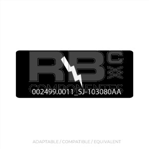 COMPATIBLE DECAL  REF. SJ 103080AA