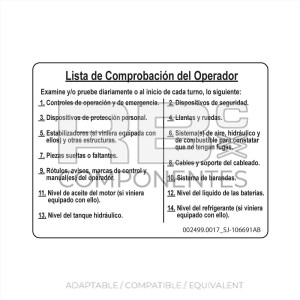 DECAL AD/CO/EQ SJ 106691AB