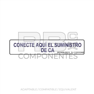COMPATIBLE DECAL  REF. SJ 110333AB