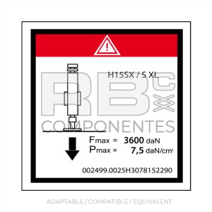 DECAL LOAD STABILIZER FOR H15SX