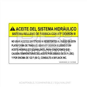 COMPATIBLE DECAL  REF. SJ 113632AA