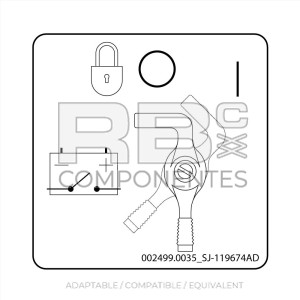 DECAL AD/CO/EQ SJ 119674AD