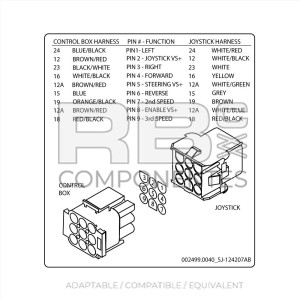 COMPATIBLE DECAL  REF. SJ. 124207AB