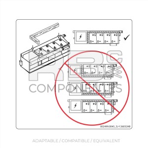 COMPATIBLE DECAL  REF. SJ. 126032AB