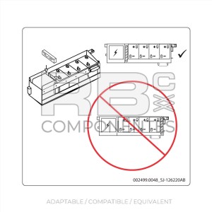 COMPATIBLE DECAL  REF. SJ. 126220AB