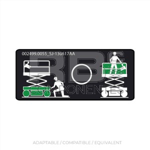 COMPATIBLE DECAL  REF. SJ. 130617AA