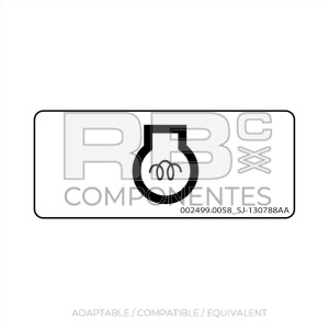 COMPATIBLE DECAL  REF. SJ. 130788AA