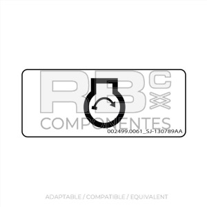 DECAL AD/CO/EQ SJ 130789 AA