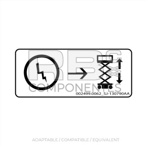 COMPATIBLE DECAL  REF. SJ. 130790AA