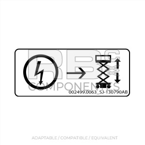 DECAL AD/CO/EQ SJ 130790 AB