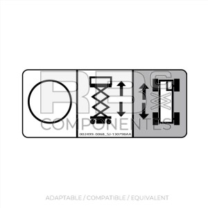 COMPATIBLE DECAL  REF. SJ. 130798AA