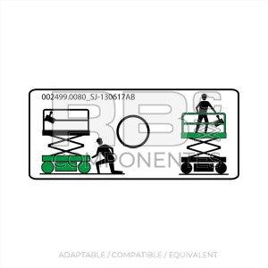 COMPATIBLE DECAL  REF. SJ.130617AB