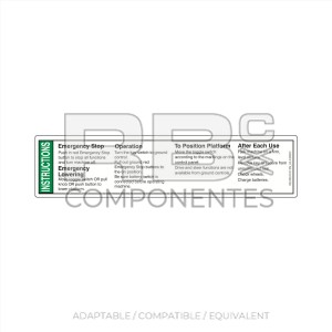 COMPATIBLE DECAL REF GE-43089_F