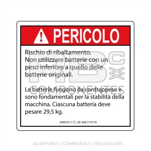 COMPATIBLE DECAL  REF.GE 43617IT_017A