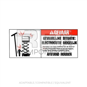 COMPATIBLE DECAL REF GE-43696DU