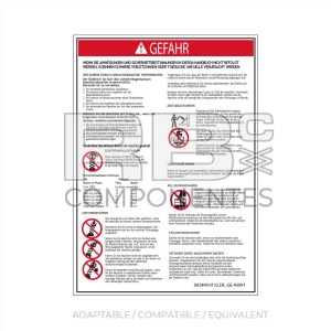 COMPATIBLE DECAL REF 43091 DE