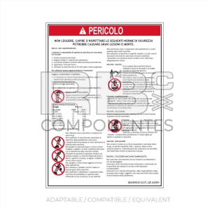 COMPATIBLE DECAL REF 43091 IT