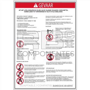 COMPATIBLE DECAL REF 43091 NL