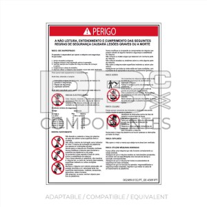 COMPATIBLE DECAL REF 43091 PT
