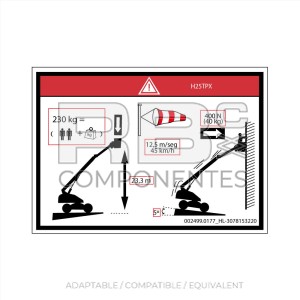 COMPATIBLE DECAL HL 3078153220