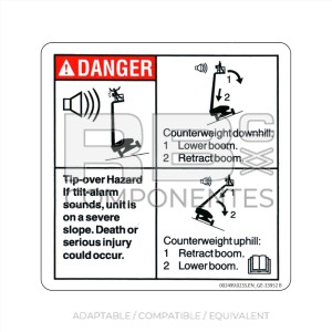 COMPATIBLE DECAL REF GE-33952 B