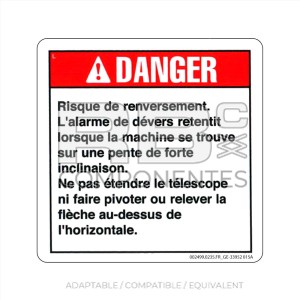 COMPATIBLE DECAL REF GE-33952FR 015A