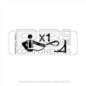 ATTACHMENT POINT SECURITY HARNESS-81X33MM